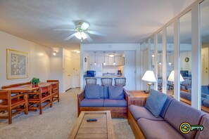 TV, caminetto, videoteca