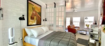 Toadhaus Modern Studio Suite in Athens GA Residential UGA artsy 