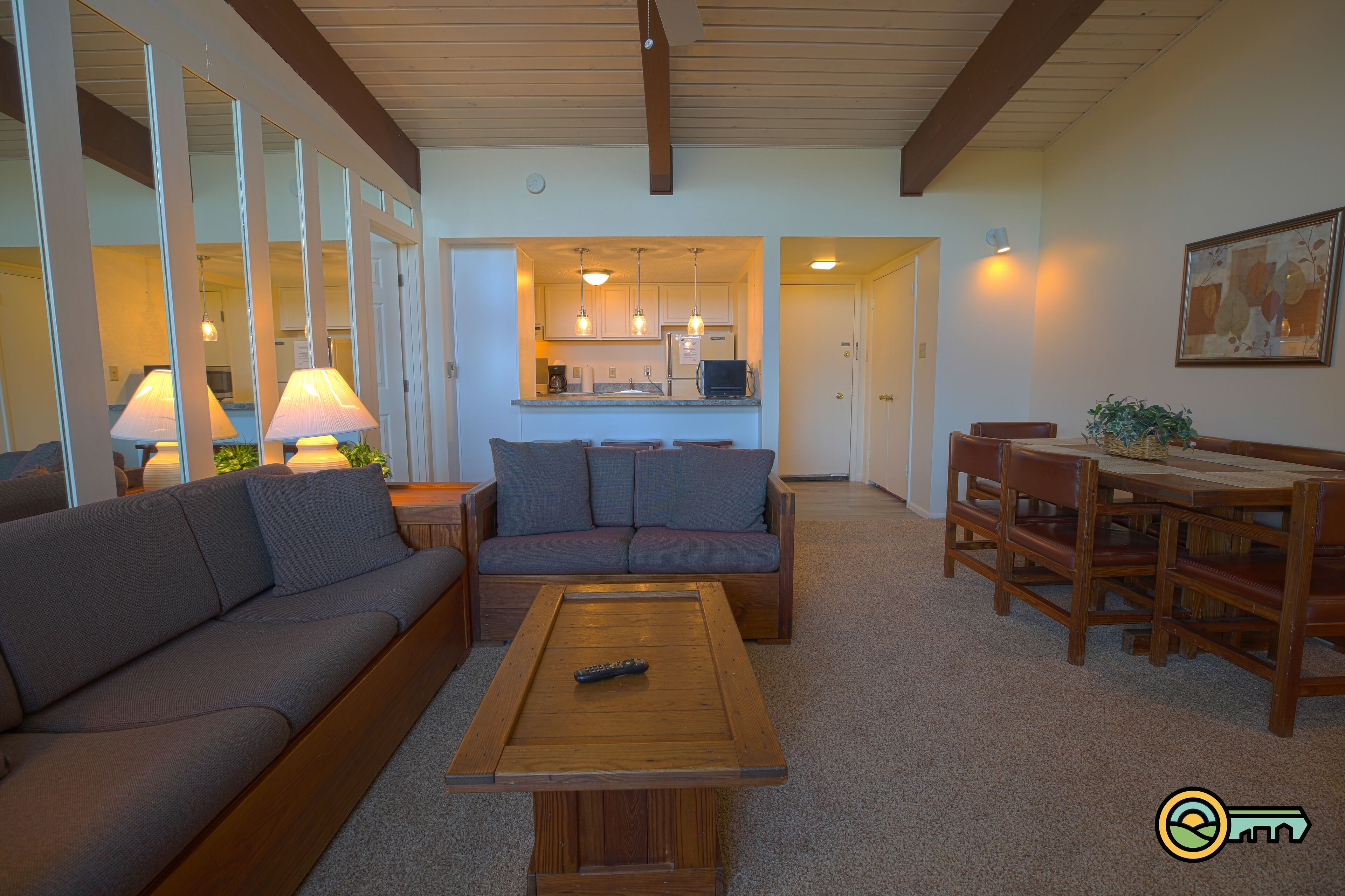 TV, fireplace, DVD player, video library