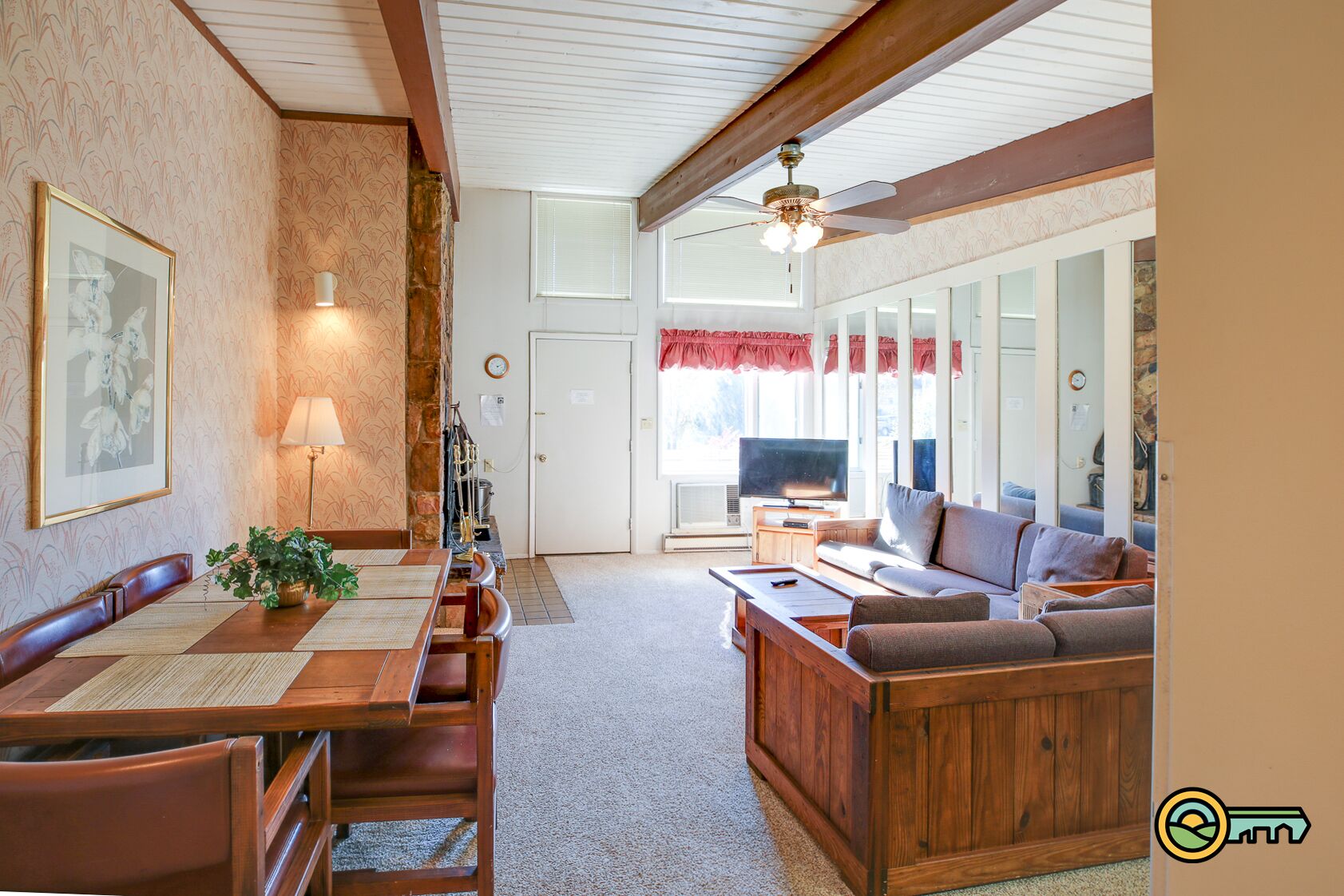 Ski/MTB/Golf Condo (#136) - Slope side | Mountain, Golf Course views | Vaulted ceilings!