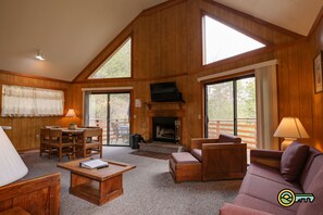 TV, fireplace, DVD player, ping pong