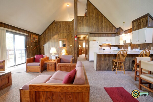 Téléviseur, foyer, lecteur de DVD, sélection de films