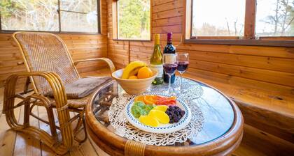 Relaxation in Nasu large garden bonfire firewor - MOCHA House / Nasu-gun Tochigi