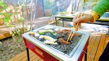 Opções para refeição ao ar livre