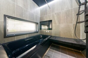 Hair dryer, towels