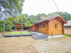 Exterior - A newly built log cabin for rent with a spacious  / Nasu-gun Tochigi (Nasu-gun)