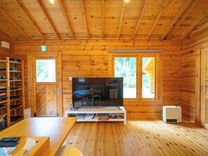 Interior - A newly built log house for rent a dome a large / Nasu-gun Tochigi (Nasu-gun)