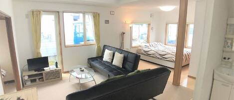 2 chambres, bureau, Wi-Fi gratuit, draps fournis