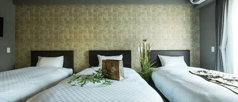 1 間睡房、書桌、免費 Wi-Fi、床單