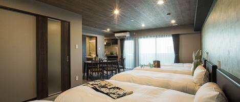 1 chambre, bureau, Wi-Fi gratuit, draps fournis