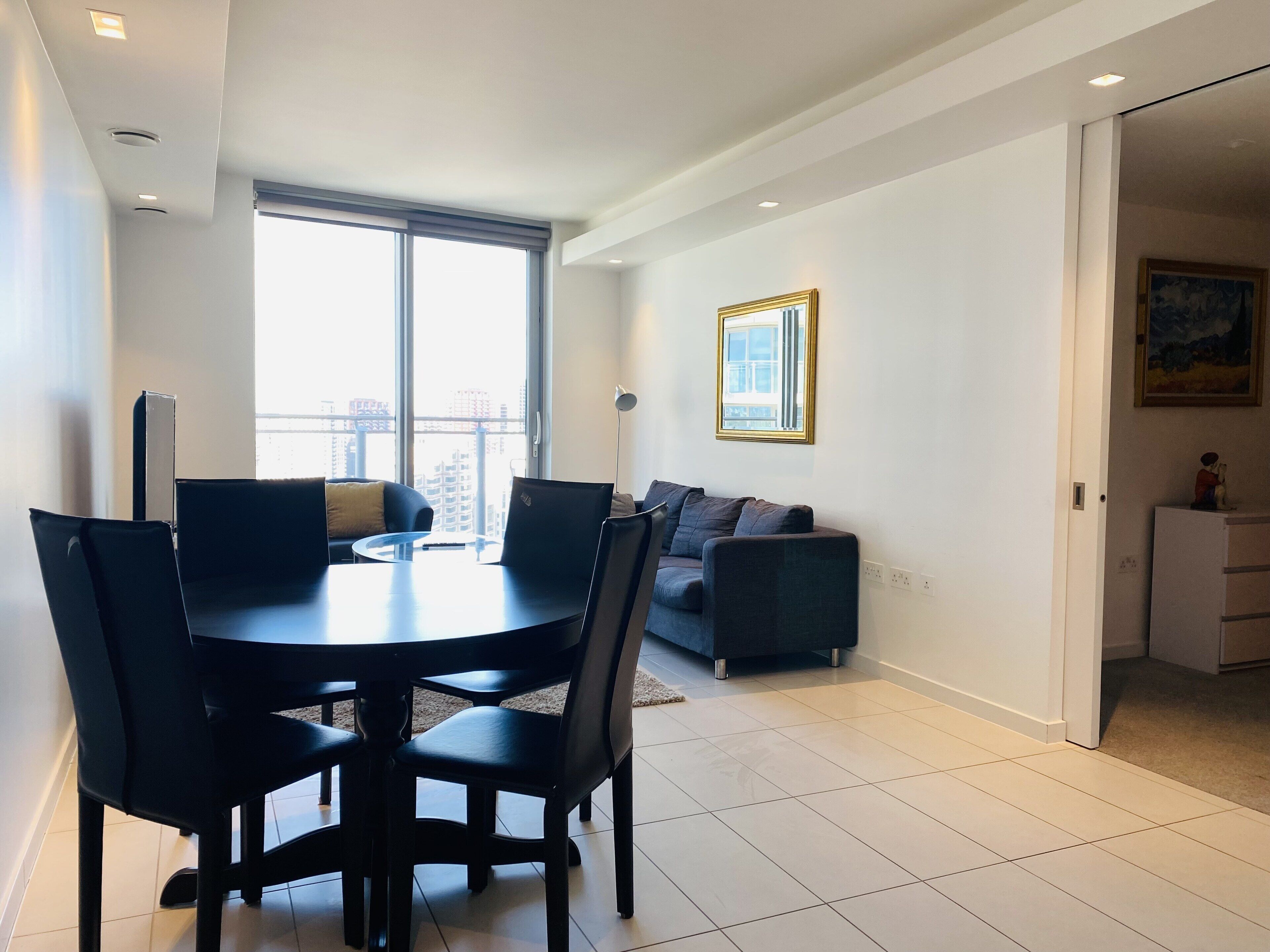 Apartment | Private kitchen | Fridge, microwave, oven, stovetop