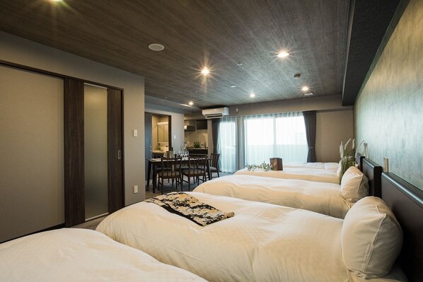 1 chambre, bureau, Wi-Fi gratuit, draps fournis