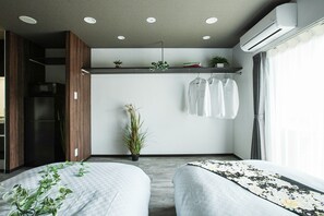 1 habitación, escritorio, wifi gratis y ropa de cama 