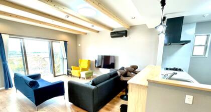 Newly built A whole cottage with a view of the ocean / Kamogawa Chiba