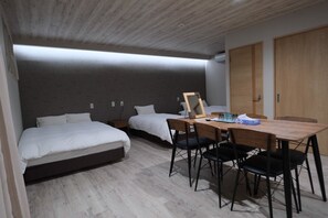 1 makuuhuone, työpöytä, ilmainen Wi-Fi, vuodevaatteet