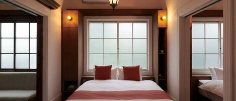 2 habitaciones, wifi gratis y ropa de cama
