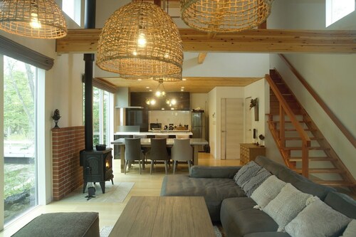 Villa with BBQ  Campfire Abundant Surroundings / Kitasaku-gun Nagano