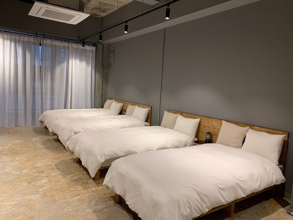 1 makuuhuone, työpöytä, ilmainen Wi-Fi, vuodevaatteet