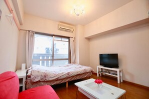 1 bedroom, desk, iron/ironing board, free WiFi - Tenjin 4 minutes Hakata 9 minutes Subway Yakuin Od / Fukuoka Fukuoka (Fukuoka)