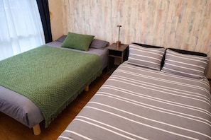 1 bedroom, desk, free WiFi, bed sheets