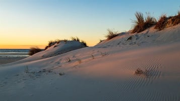 Una spiaggia nelle vicinanze