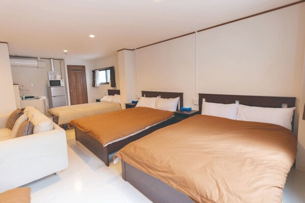 1 chambre, accès au Wi-Fi (inclus), literie fournie