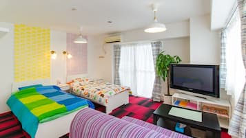 1 多间卧室、办公桌、熨斗/熨衣板、免费 WiFi