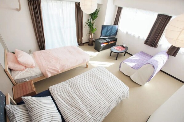 1 間睡房、書桌、熨斗/熨衫板、免費 Wi-Fi