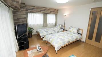 1 多间卧室、办公桌、熨斗/熨衣板、免费 WiFi