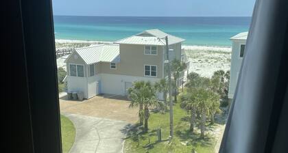 Scenic suite steps from the Gulf.