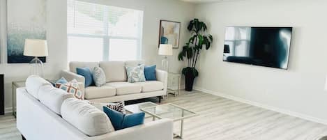 Smart TV, video games, books, stereo