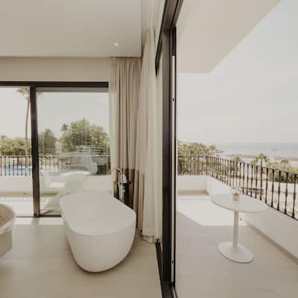 Deluxe Studio, Terrace, Sea View | Beach/ocean view