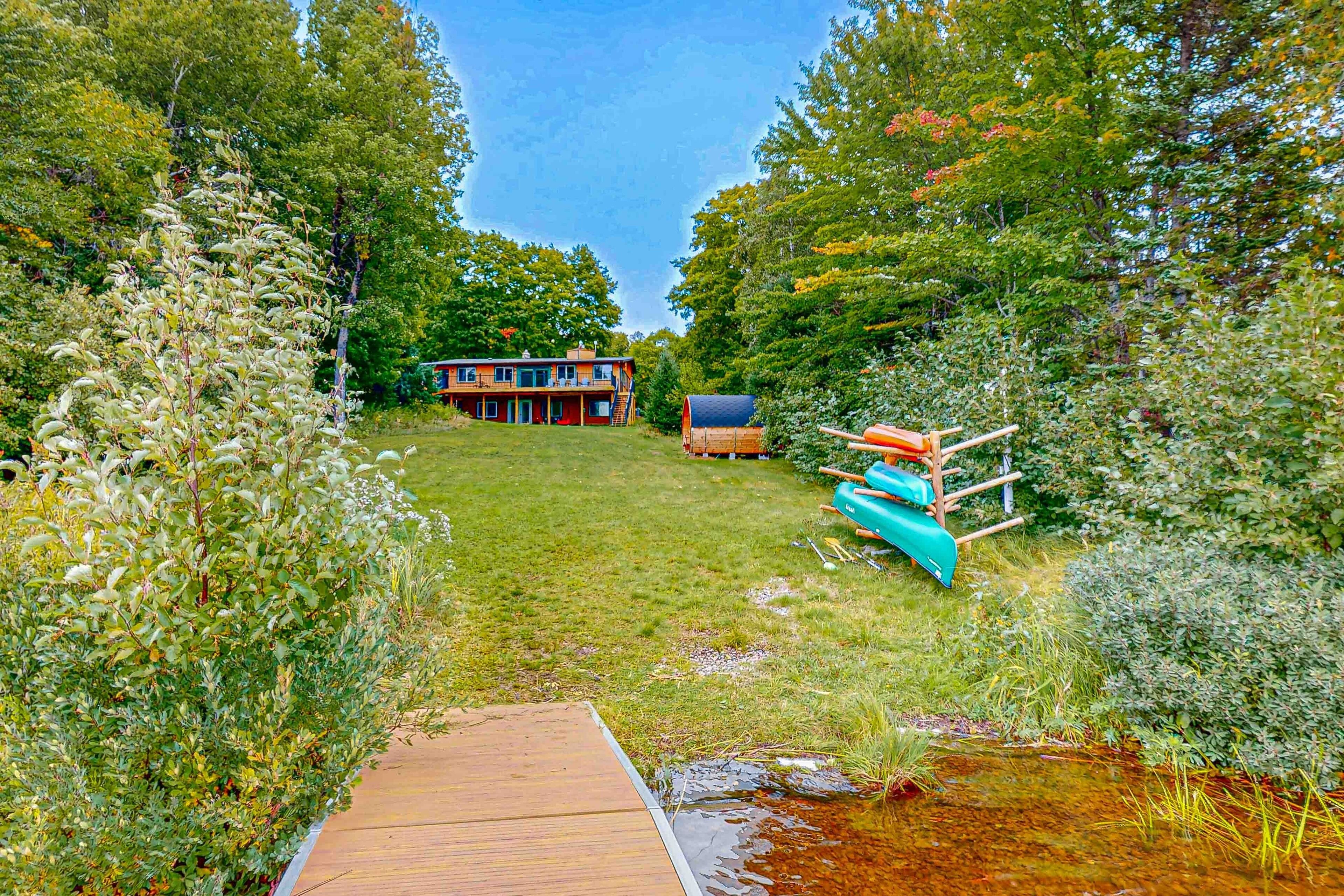 Terrain de l’hébergement 