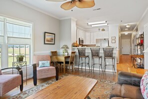 TV - Marshwinds 2O! River View Condo with Community Pool - Elevator Access (Folly Beach)