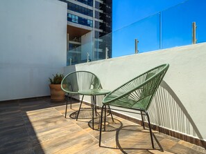 Deluxe Double Room, 1 Queen Bed with Sofa bed, Pool Access, City View