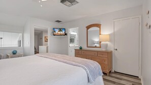 2 dormitorios, tabla de planchar con plancha, wifi gratis y ropa de cama