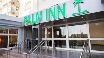 Voorkant van accommodatie