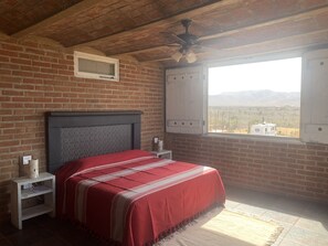 Familien-Ferienhütte, 1 King-Bett, mit Bad, Meerblick