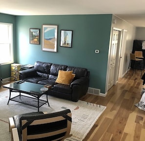 TV, fireplace, DVD player, foosball