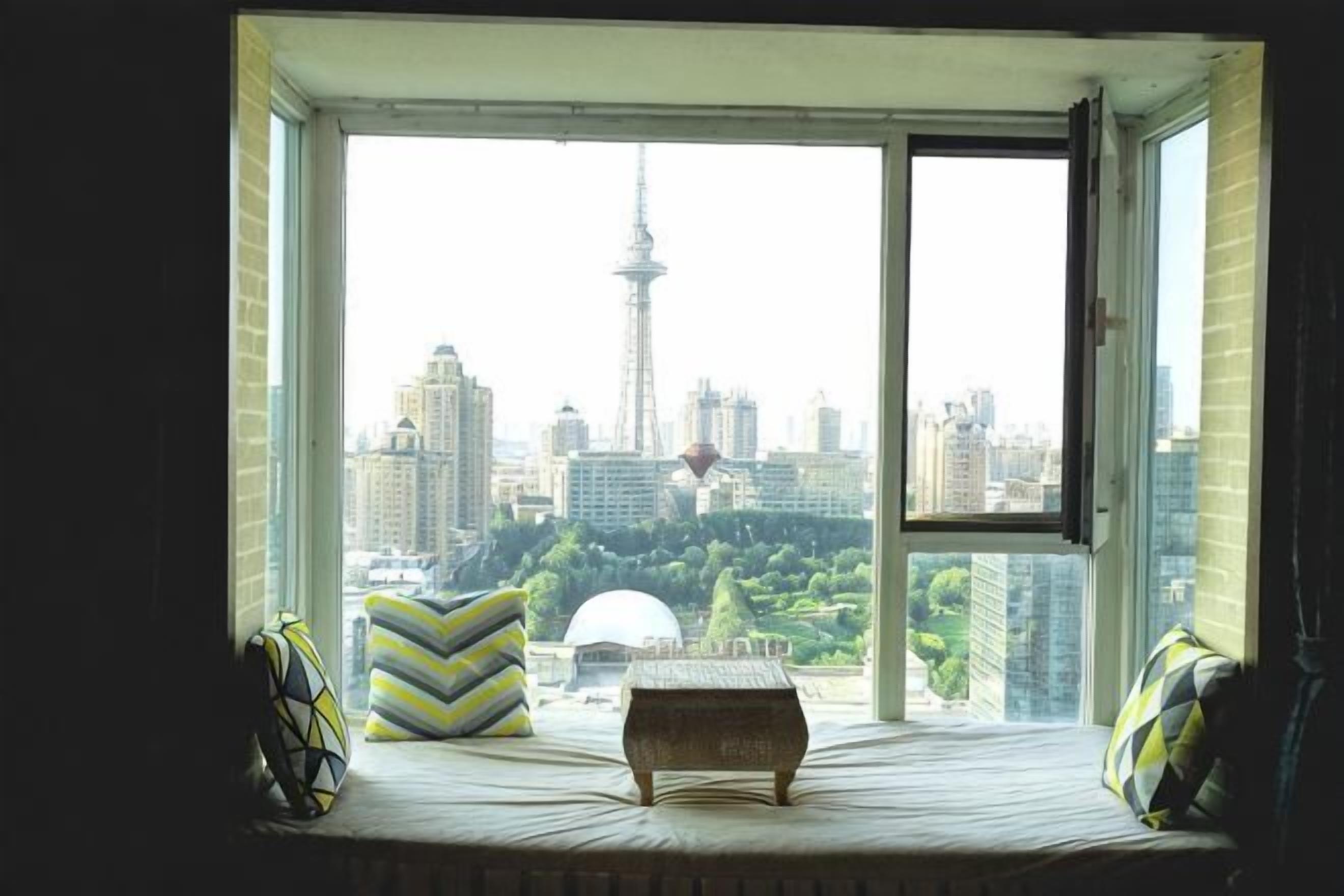 Uitzicht vanuit accommodatie