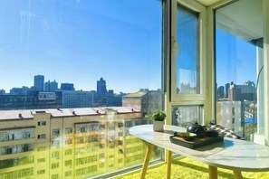 Vue depuis l’hébergement