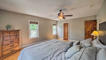 3 bedrooms, internet, bed sheets