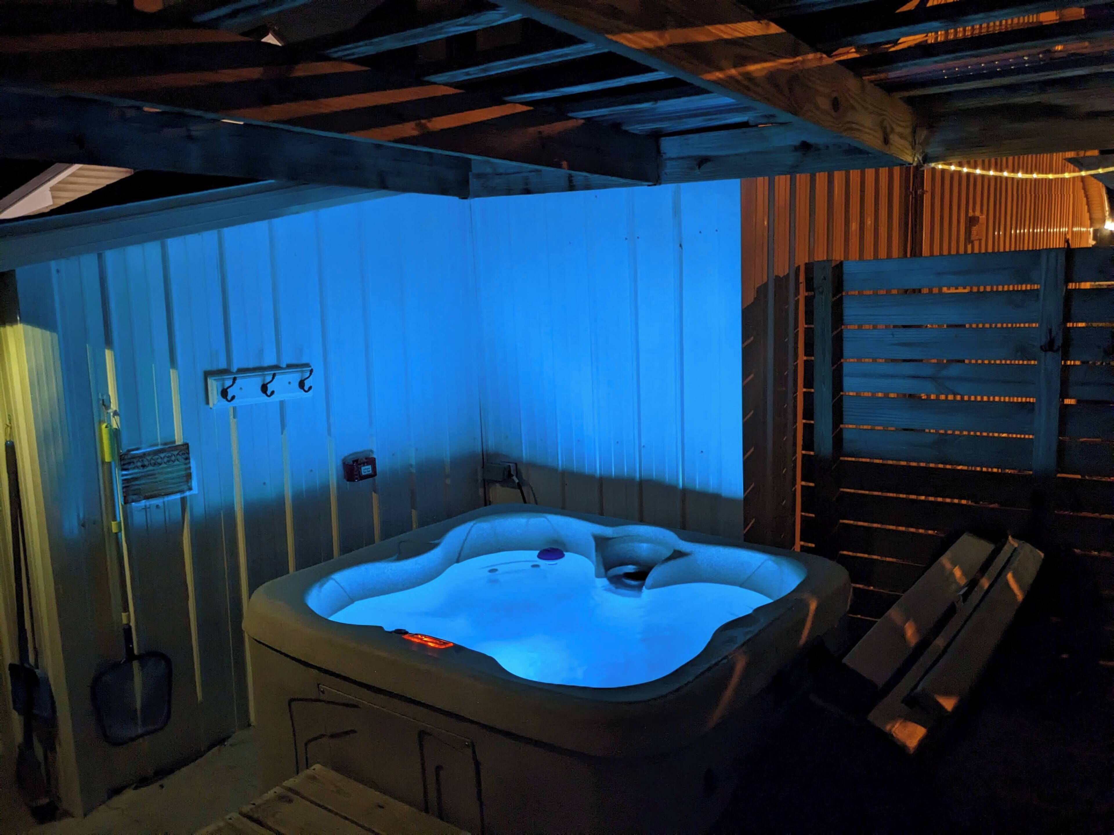 Bain à remous intérieur