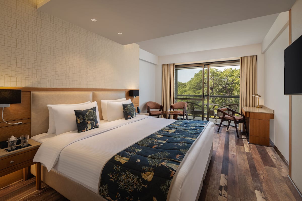 Literie de qualité supérieure, couette en duvet d'oie, minibar