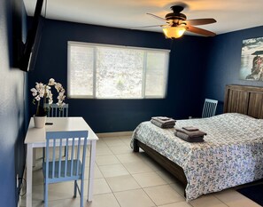 1 chambre, bureau, Wi-Fi gratuit, draps fournis