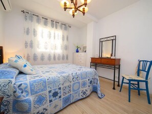 2 dormitorios, tabla de planchar con plancha, Internet gratis