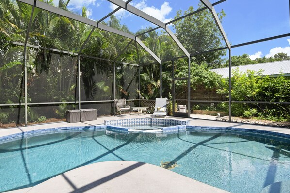 Piscine chauffée