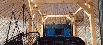 Yurt Freya is a traditional Mongolian yurt with a little extra.