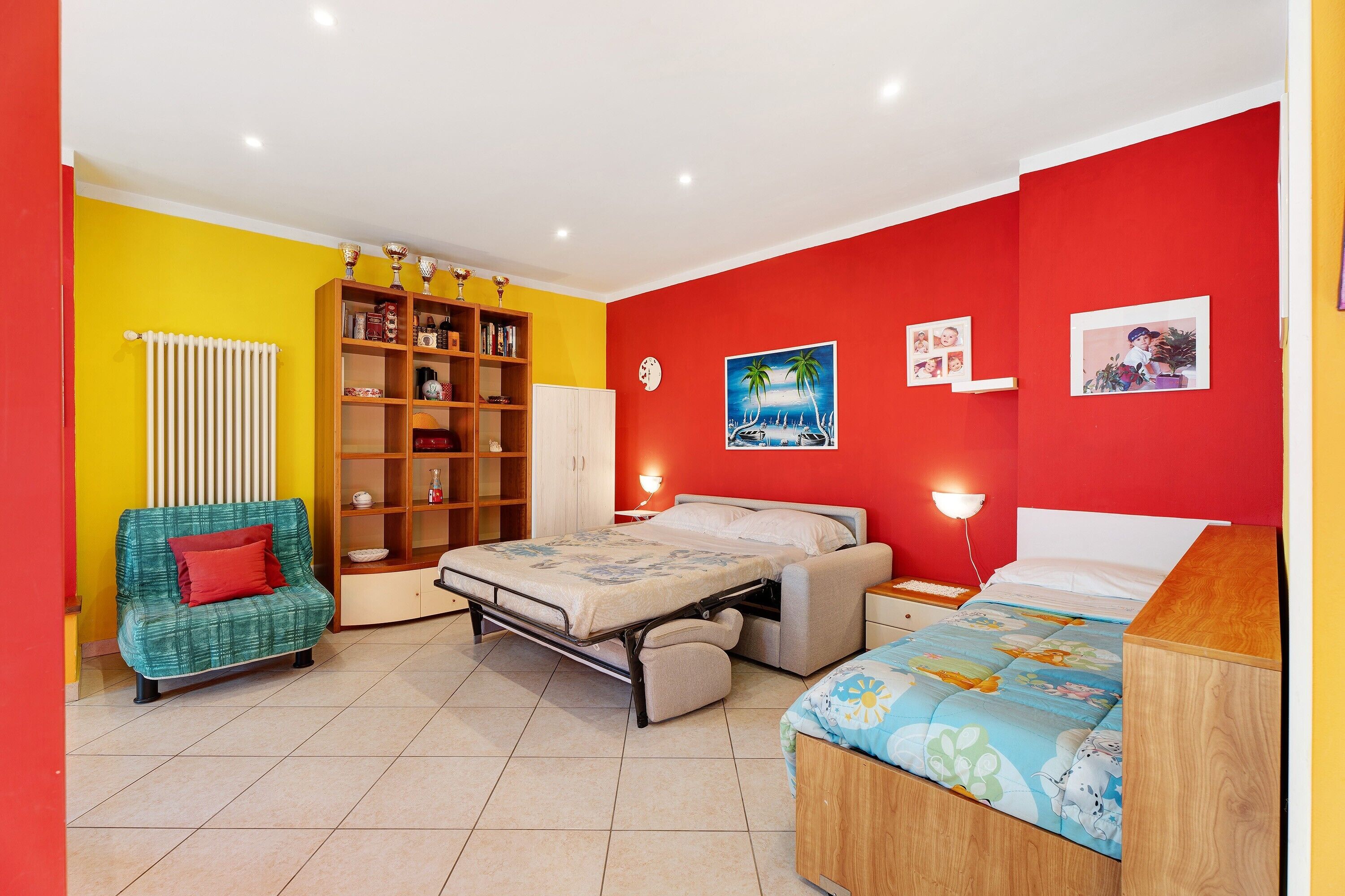 1 chambre, fer et planche à repasser, Wi-Fi gratuit, draps fournis