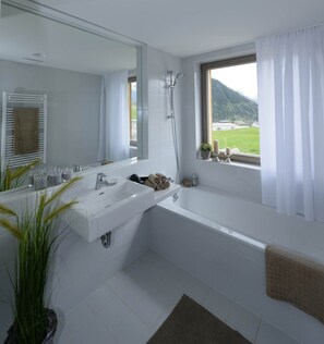Badewanne, Handtücher